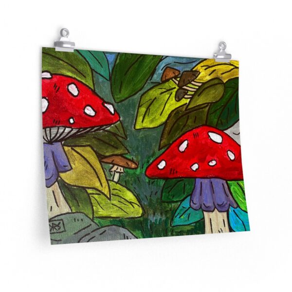 Mushroom Collection - Matte Poster - Image 3