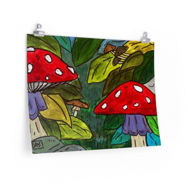 Mushroom Collection - Matte Poster